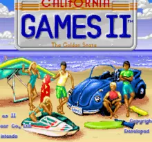 Image n° 4 - screenshots  : California Games II